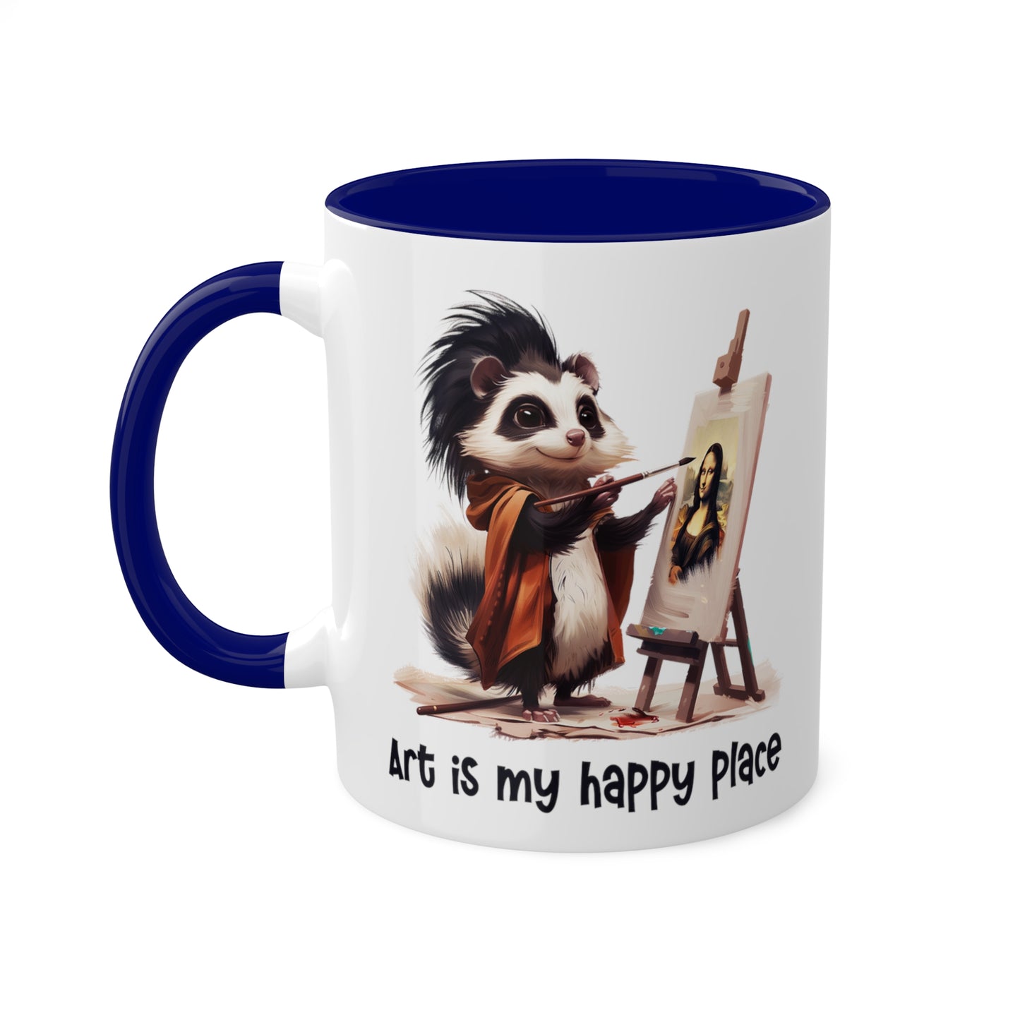 Skunk Artist Mug