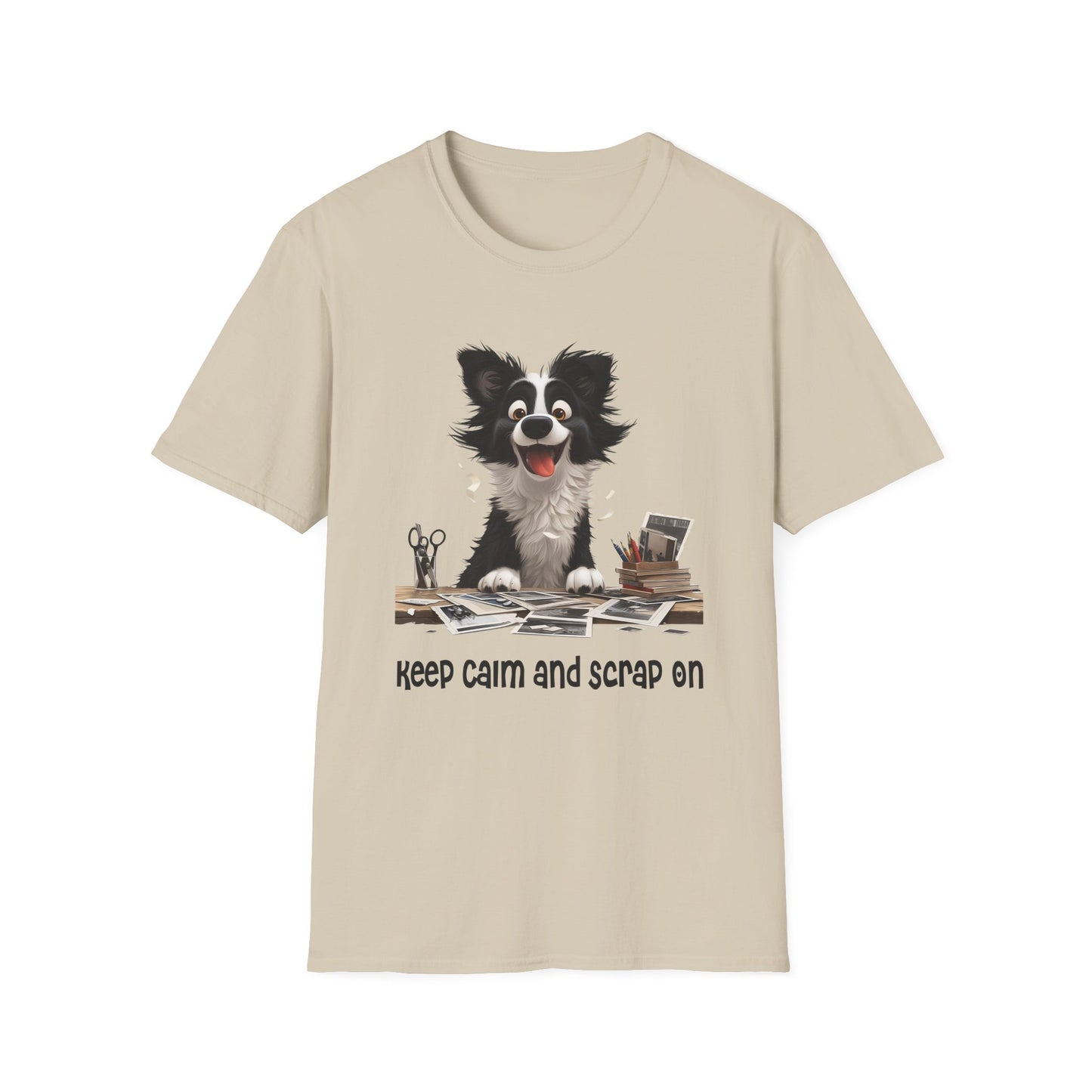 Dog Scrapbooker Softstyle T-Shirt