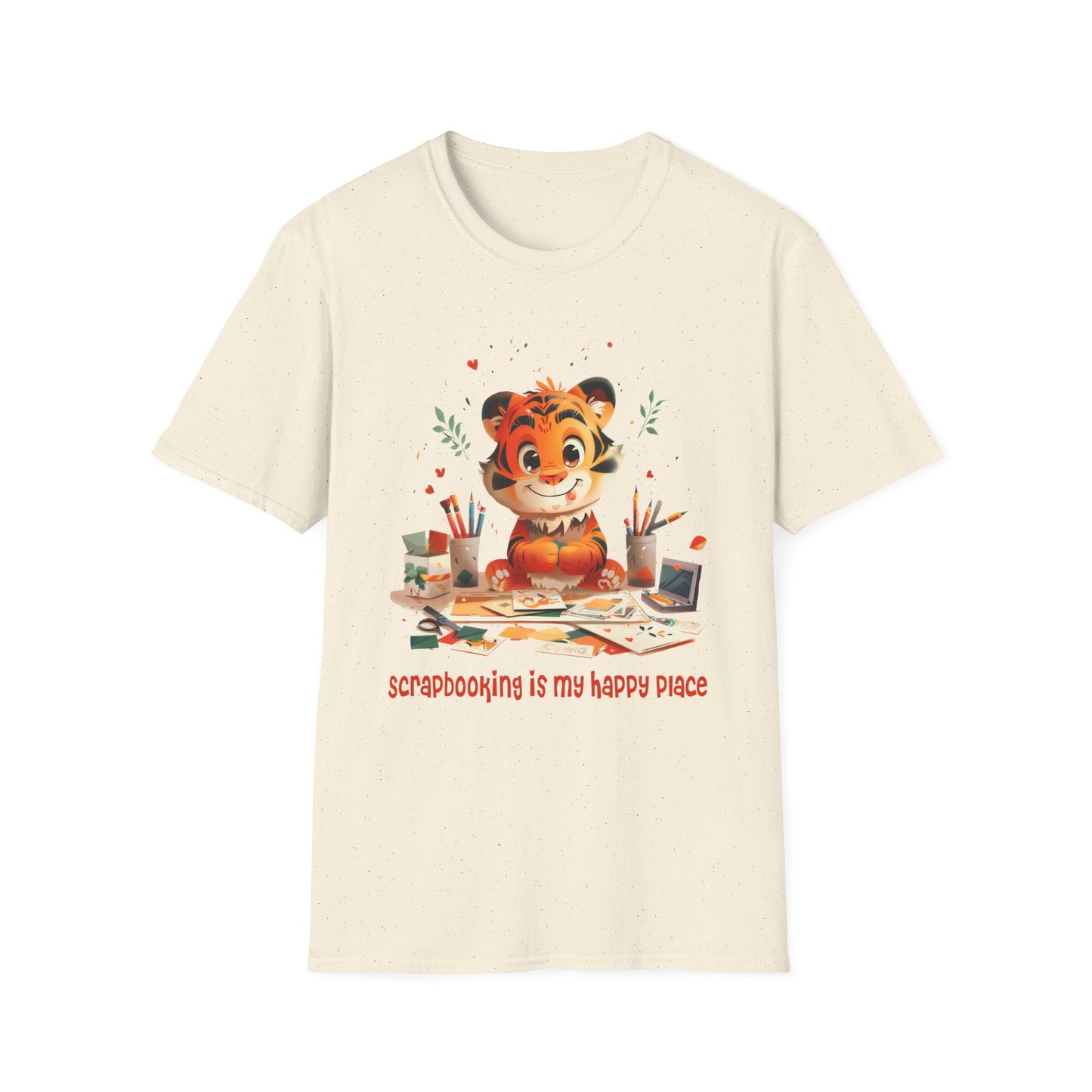 Tiger Scrapbooking Softstyle T-Shirt