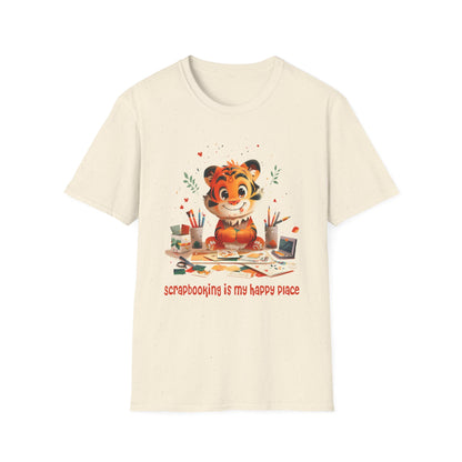 Tiger Scrapbooking Softstyle T-Shirt