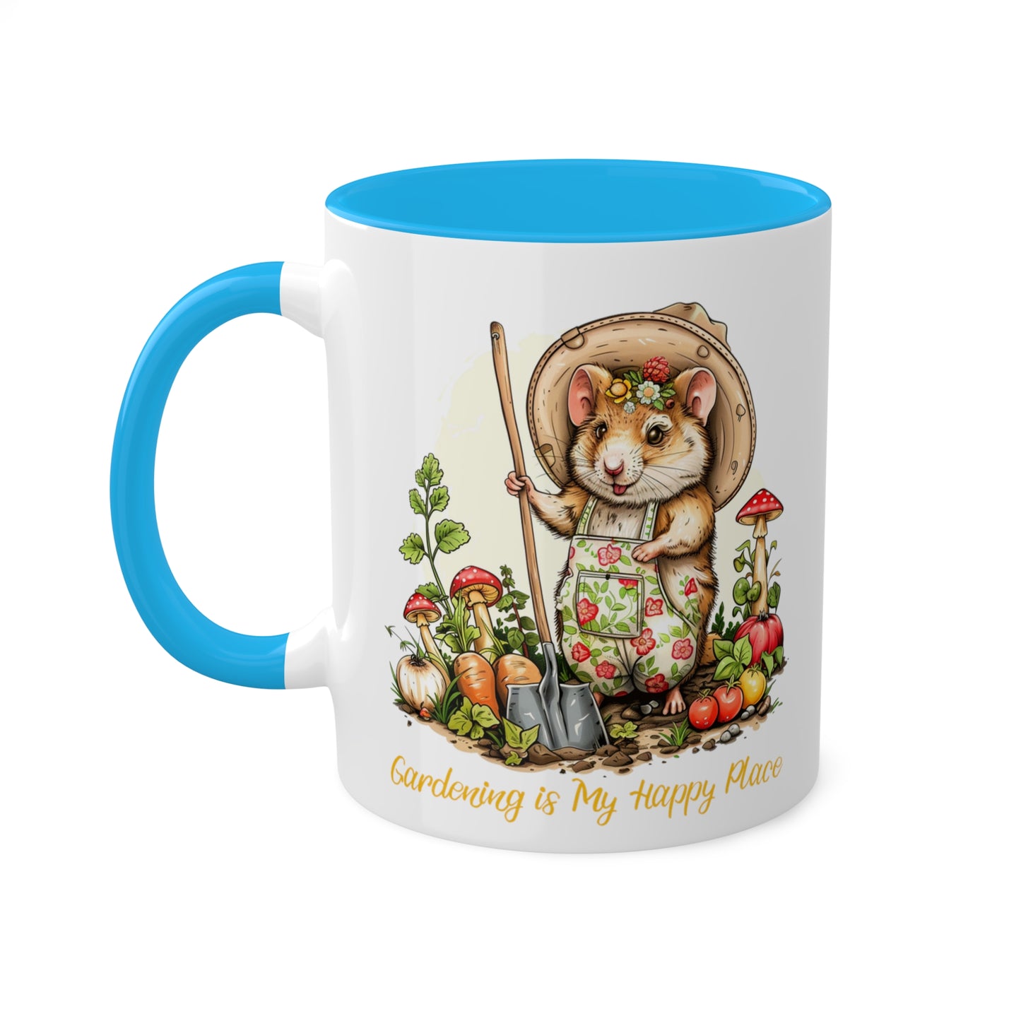 Hamster Gardener Mug