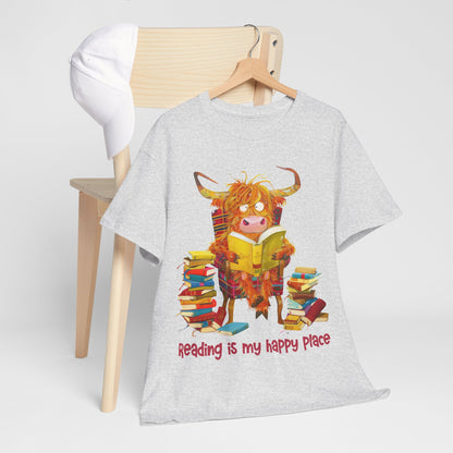 Highland Cow Reader Tee