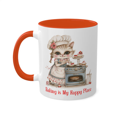 Cat Baker Mug