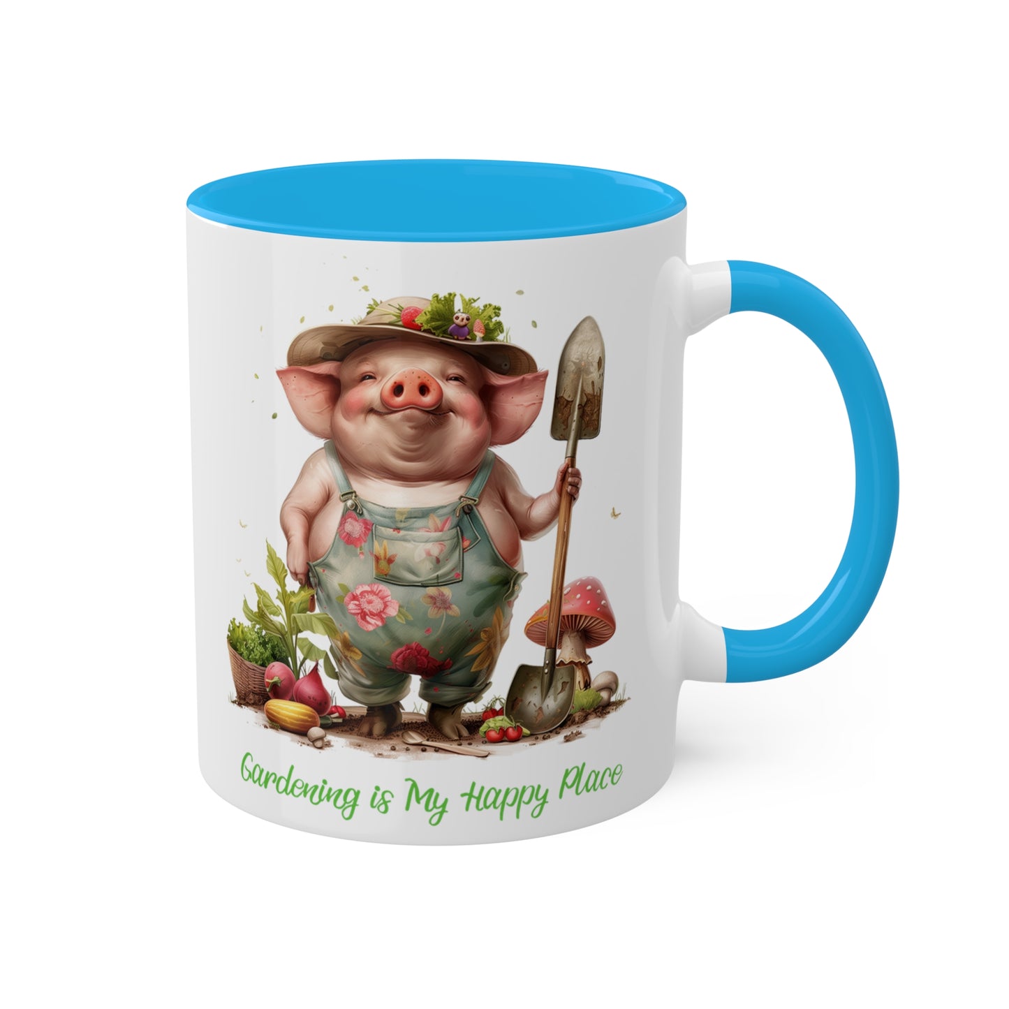 Pig Gardener Mug