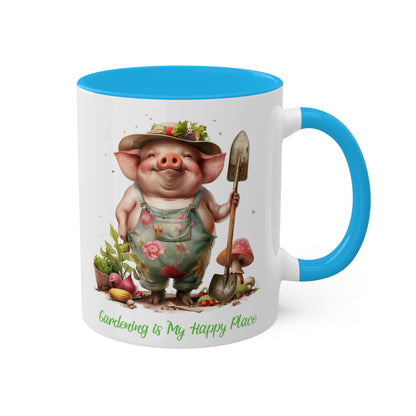 Pig Gardener Mug