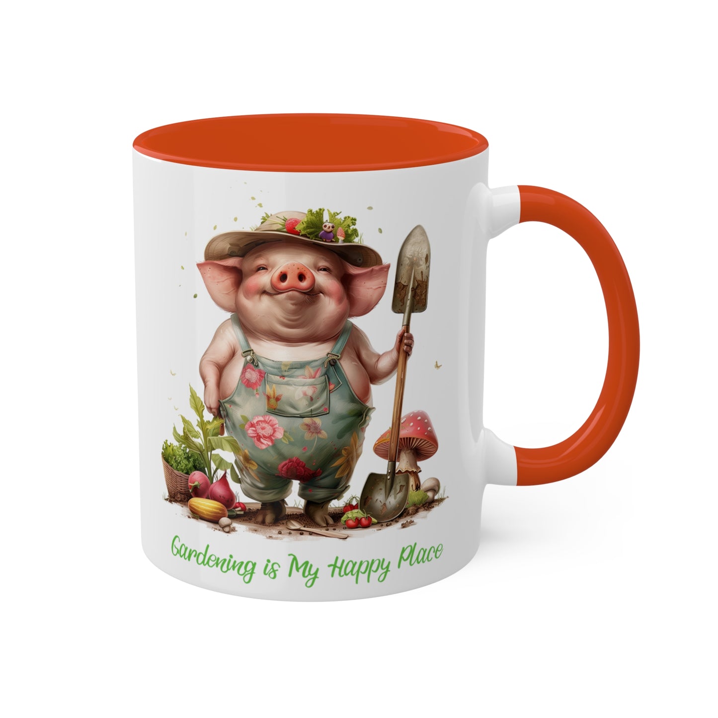 Pig Gardener Mug