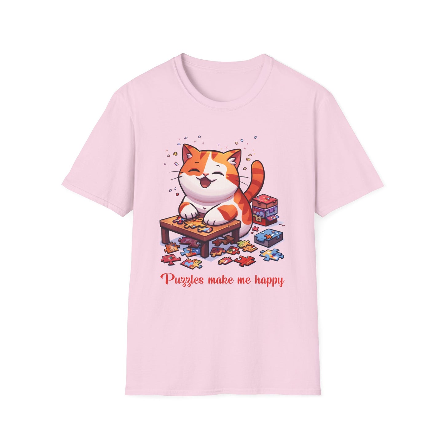 Cat Puzzler Softstyle T-Shirt