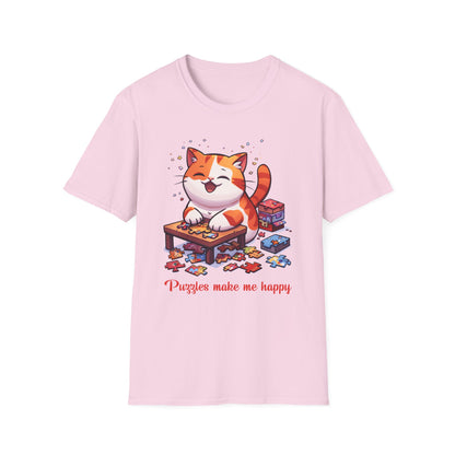 Cat Puzzler Softstyle T-Shirt