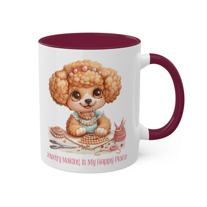 Poodle Jewelry Maker Mug