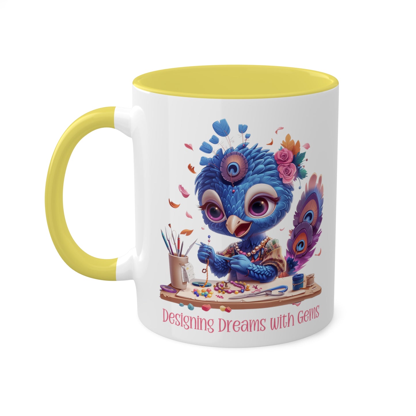 Peacock Jewlery Maker Mug