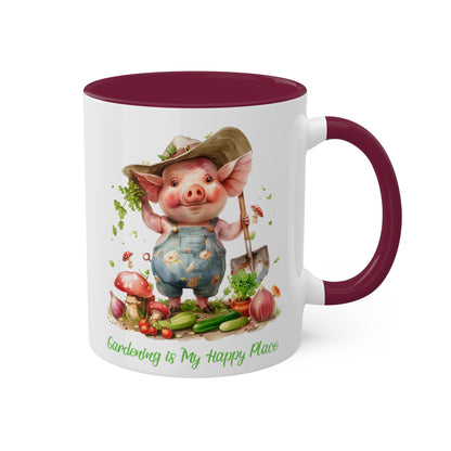 Pig Gardener Mug