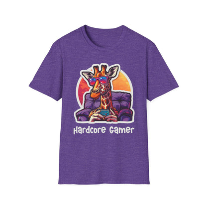 Giraffe Gamer Unisex Softstyle T-Shirt