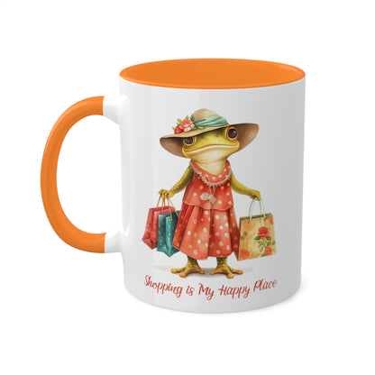 Frog Shopping Mug