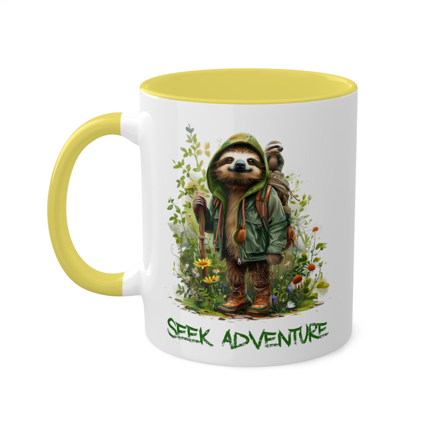 Sloth Backpacker Mug