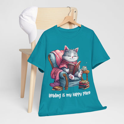 Cat Reader Tee