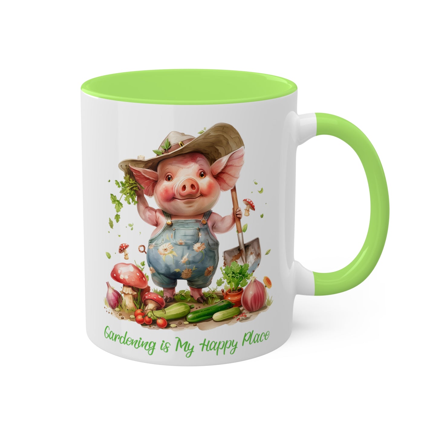 Pig Gardener Mug