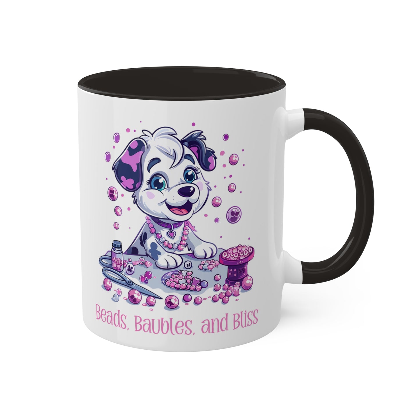 Puppy Dog Jewelry Maker Mug