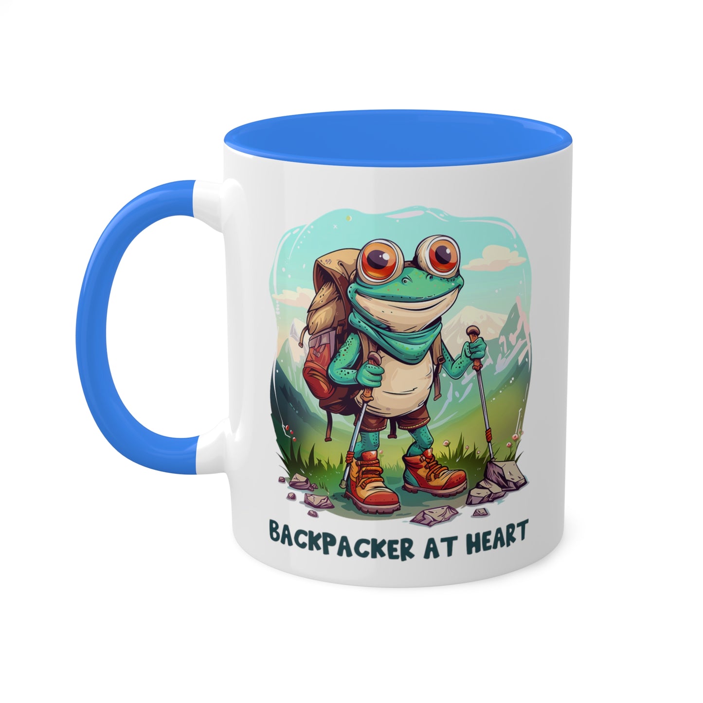 Frog Backpacker Mug