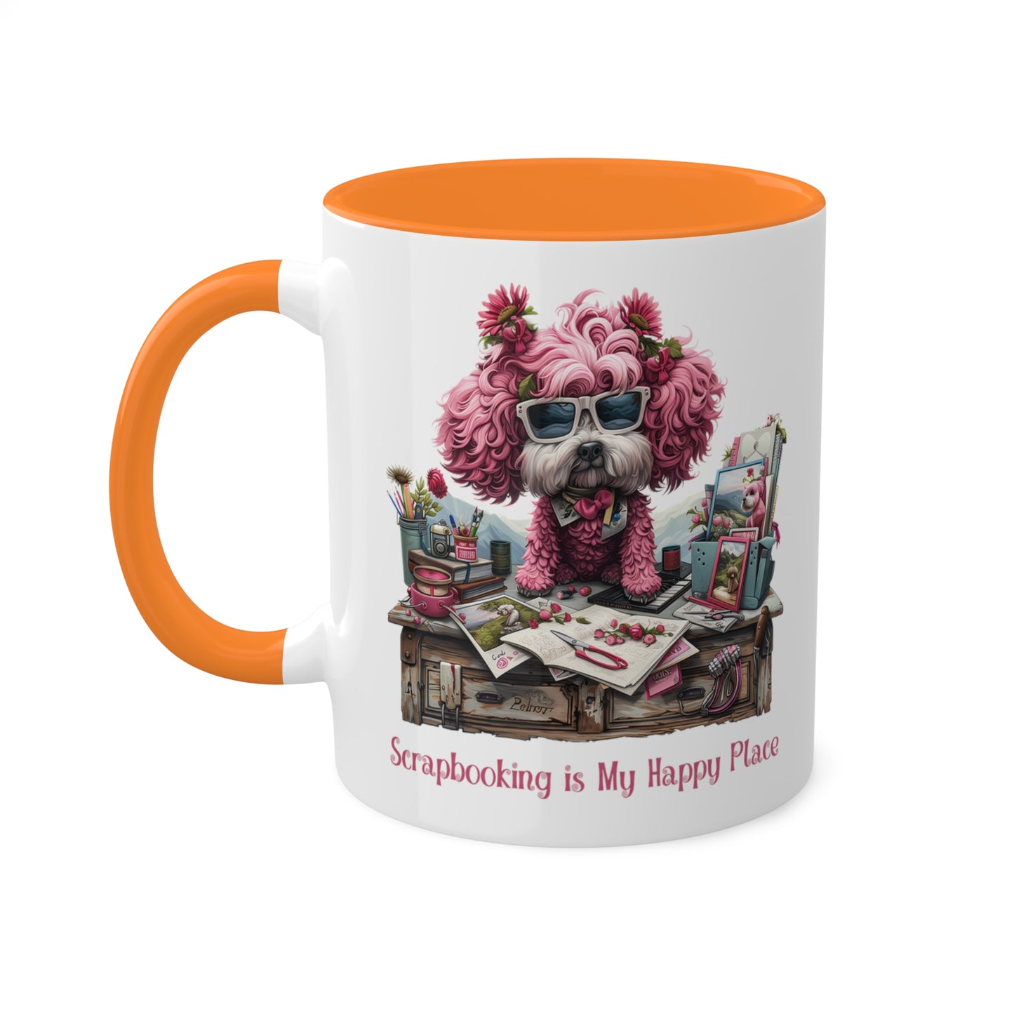 Dog Scrapbooker Mug