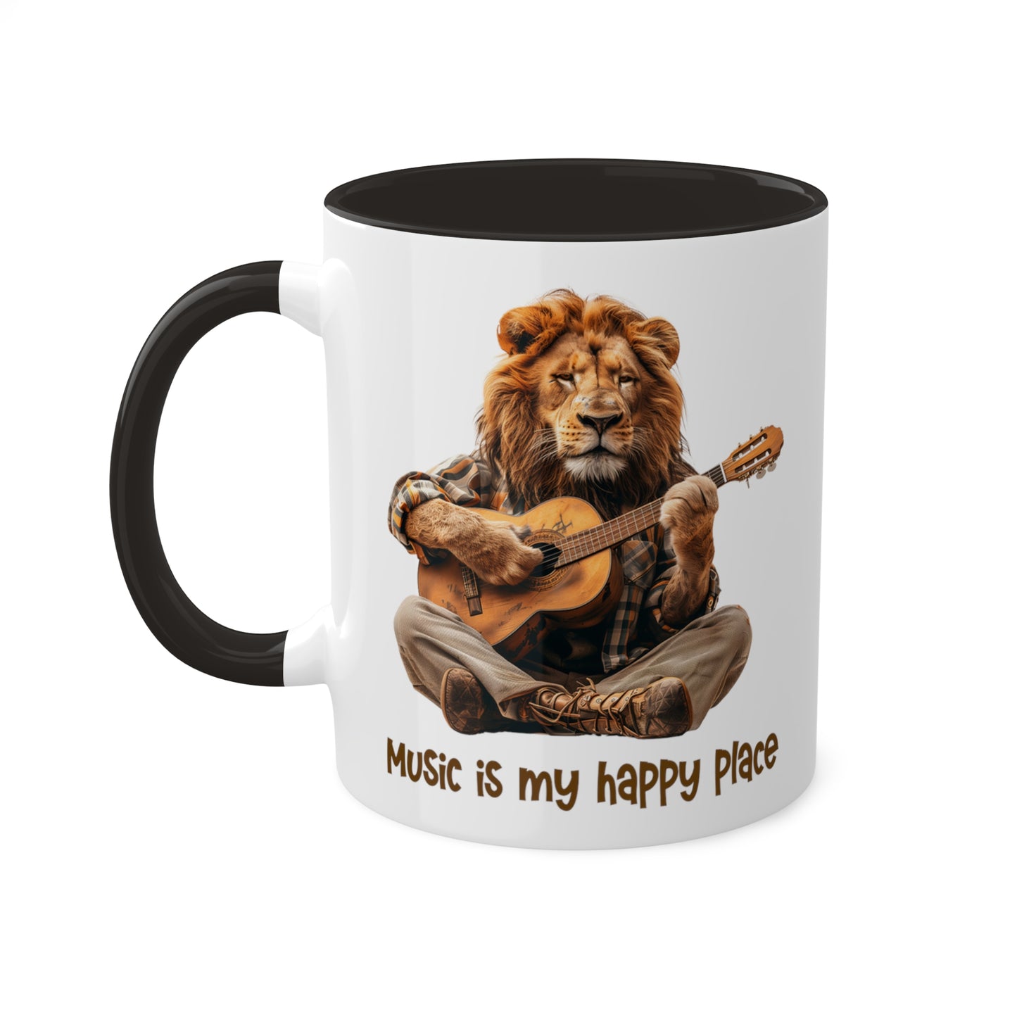 Lion Musician Mug