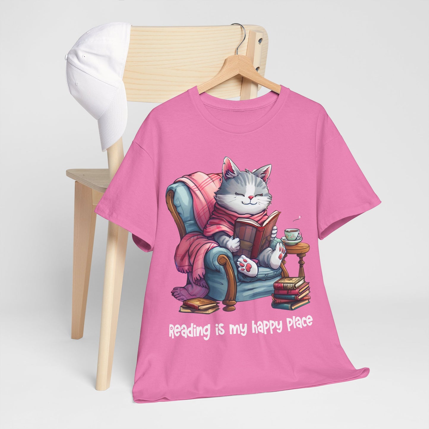 Cat Reader Tee