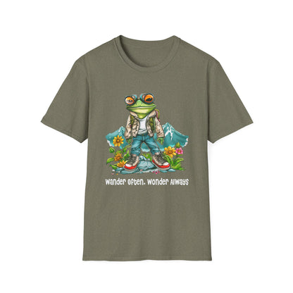 Frog Hiker Softstyle T-Shirt