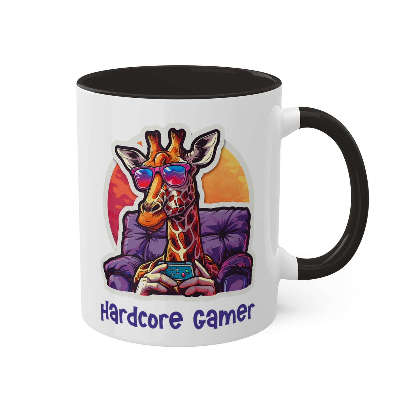 Giraffe Gamer Mug