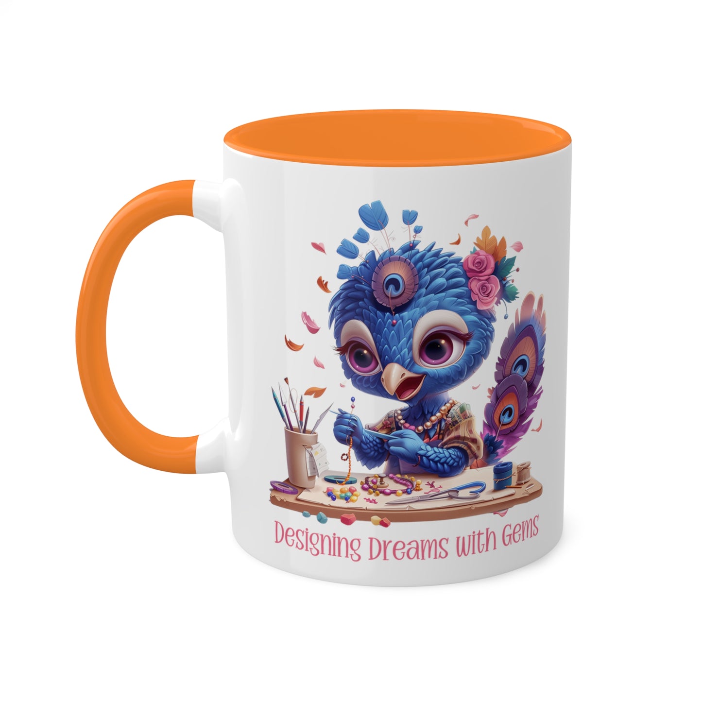 Peacock Jewlery Maker Mug