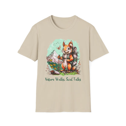 Squirrel Hiker Softstyle T-Shirt