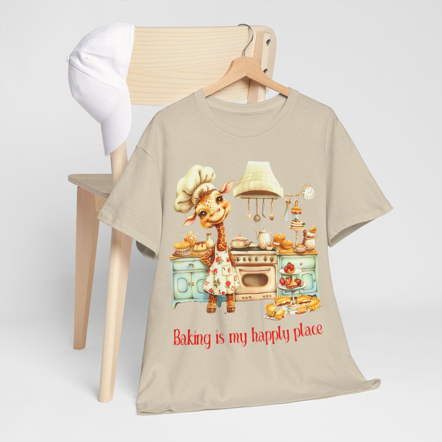 Giraffe Baker Tee