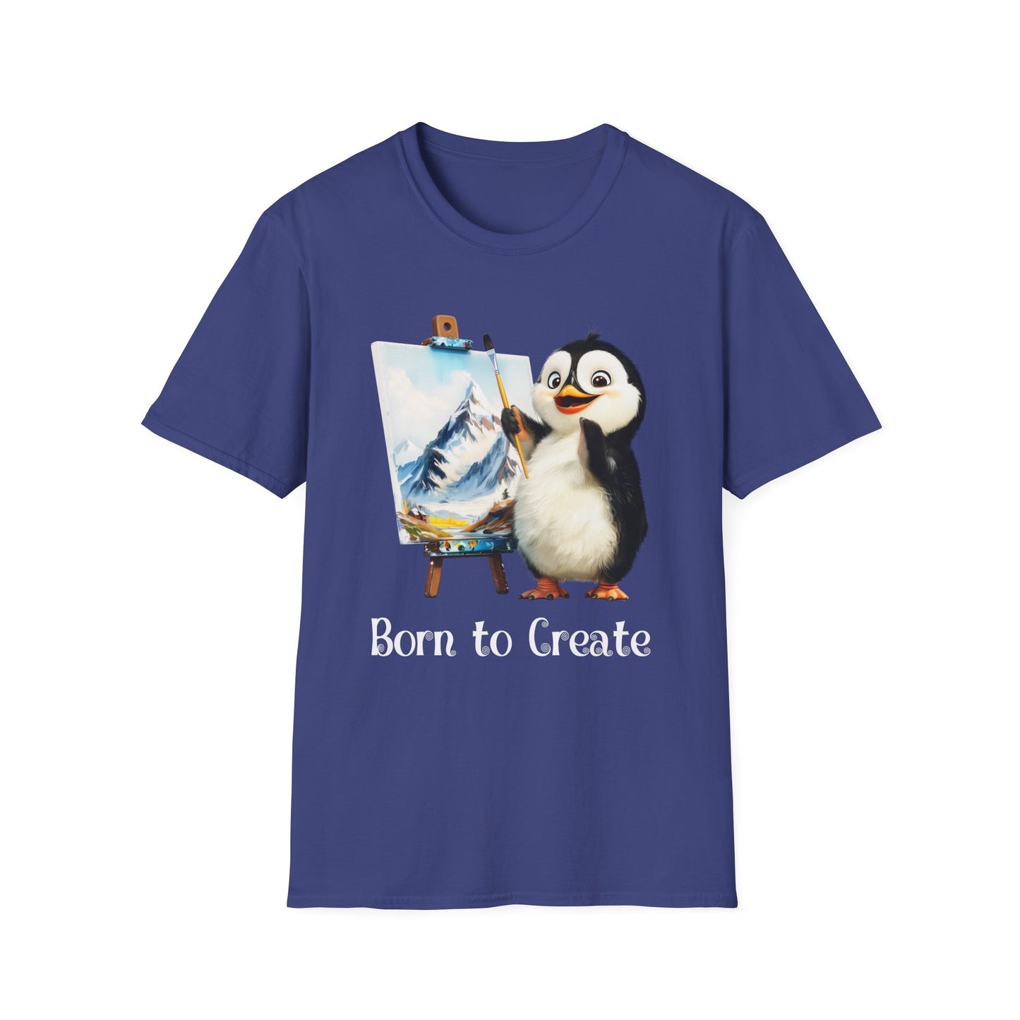 Penguin Artist Softstyle T-Shirt