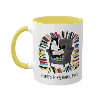 Skunk Reading Mug