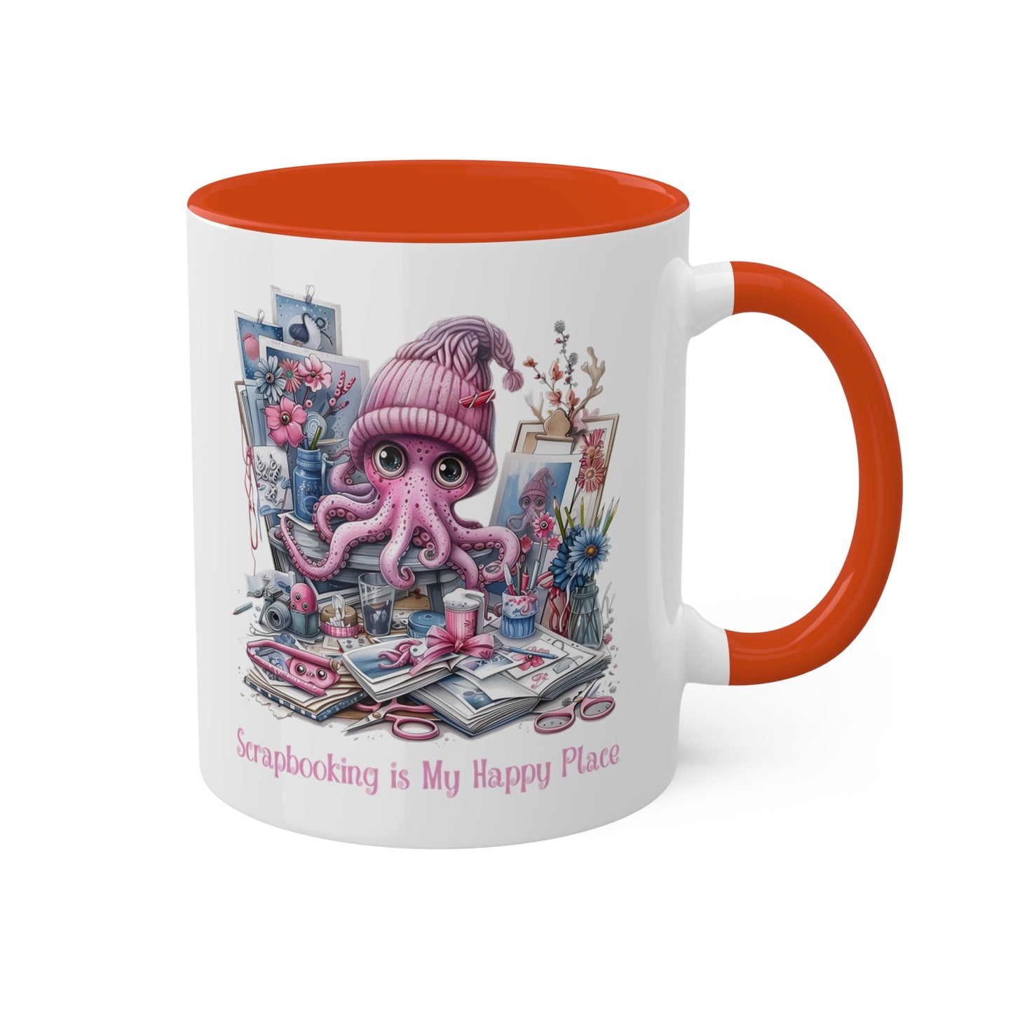 Octopus Scrapbooking Mug