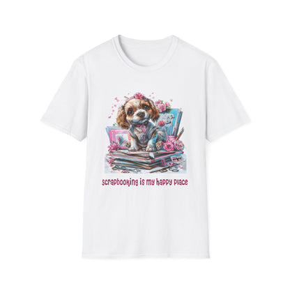 Dog Scrapbooking Softstyle T-Shirt