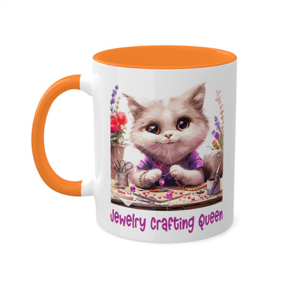 Cat Jewelry Maker Mug