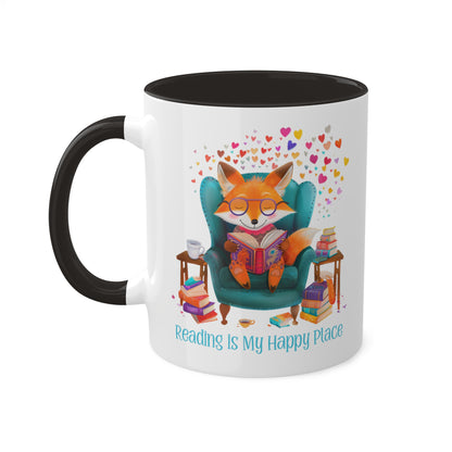 Fox Reading Mug