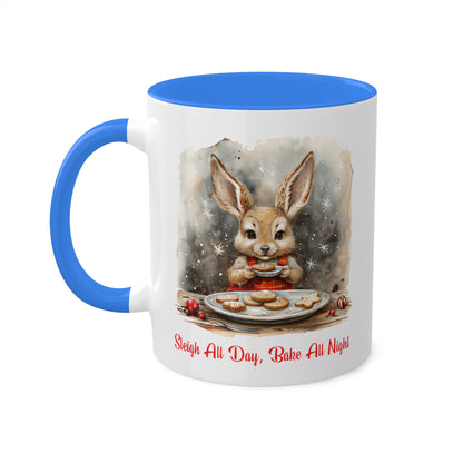 Rabbit Christmas Baker Mug