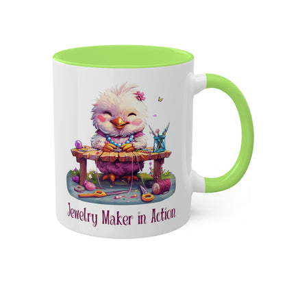 Chicken Jewelry Maker Mug