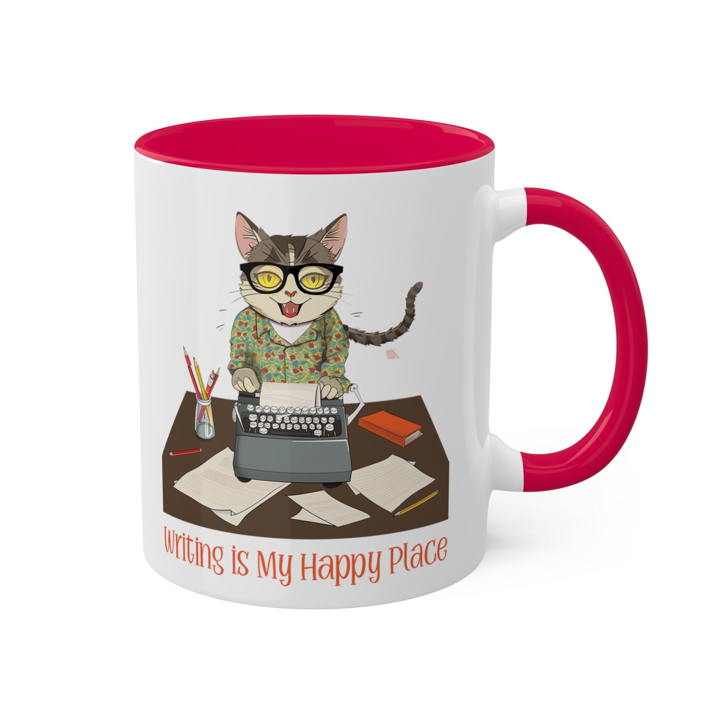 Cat Writer Mug