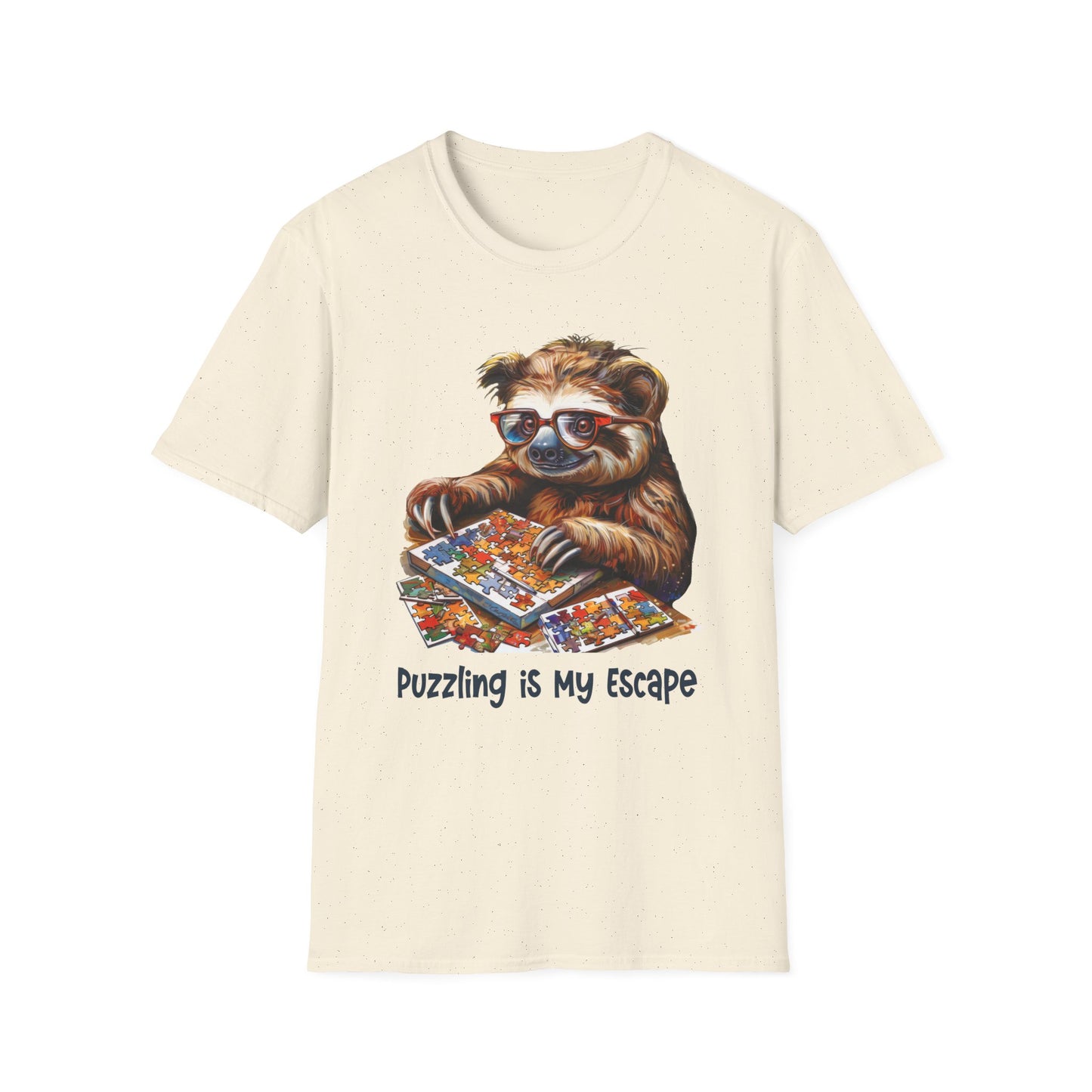 Sloth Puzzler Softstyle T-Shirt