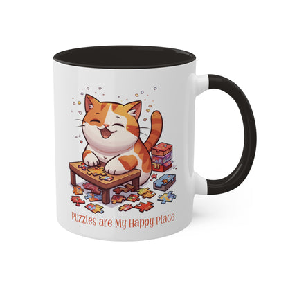 Cat Puzzler Mug