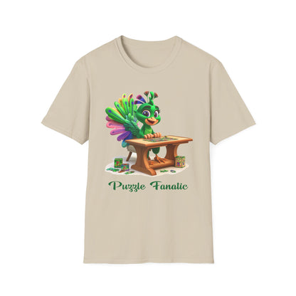 Peacock Puzzler Softstyle T-Shirt