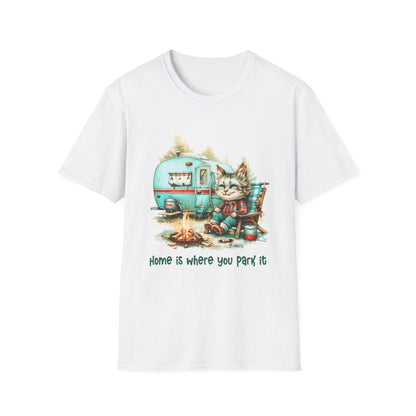 Cat Camper Softstyle T-Shirt