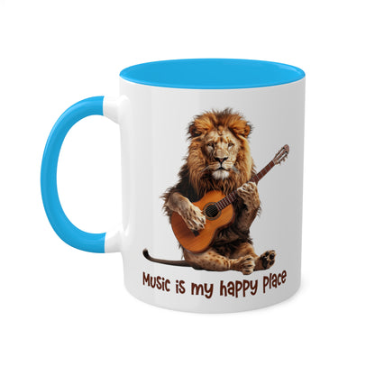 Lion Musician Mug