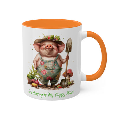 Pig Gardener Mug