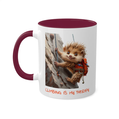 Porcupine Rock Climber Mug