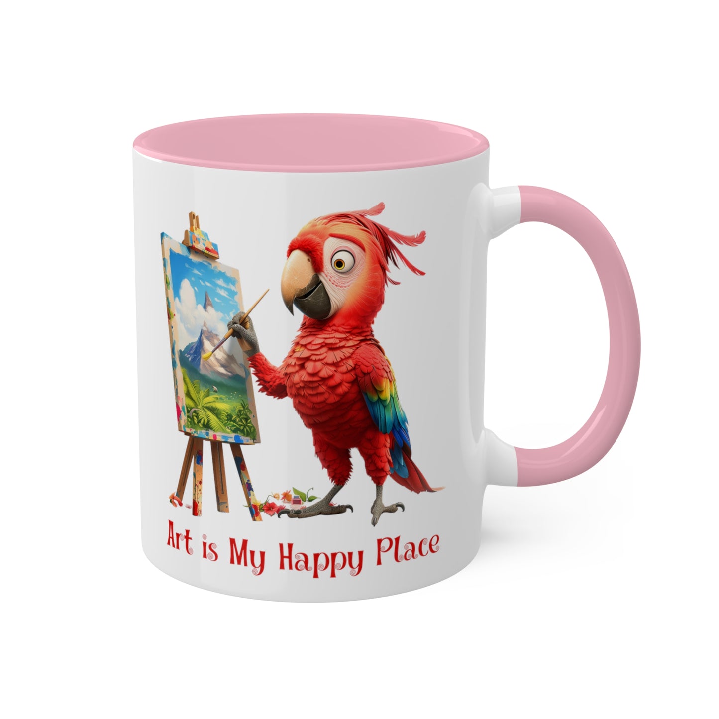 Parrot Artist Mug