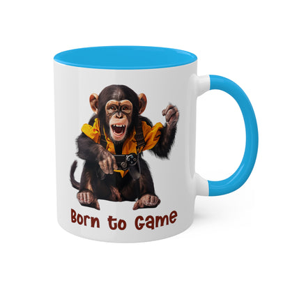 Monkey Gamer Mug