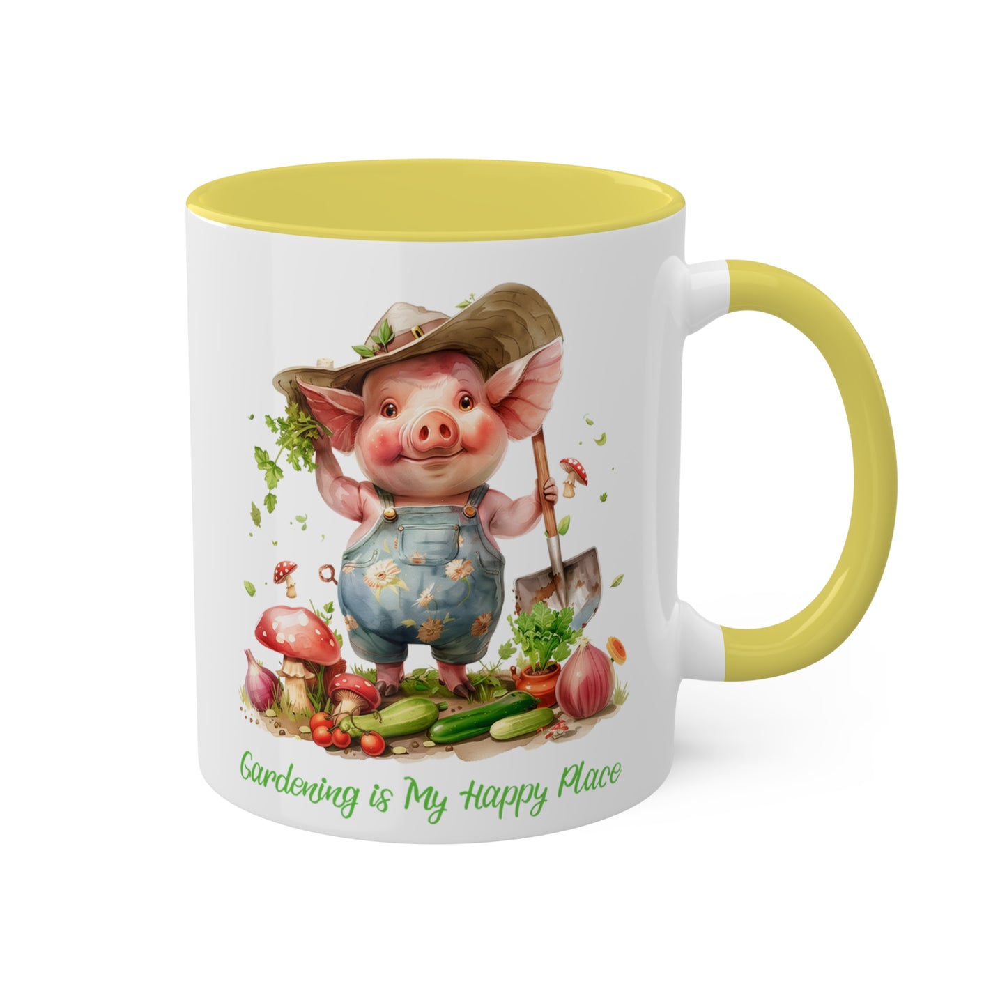 Pig Gardener Mug