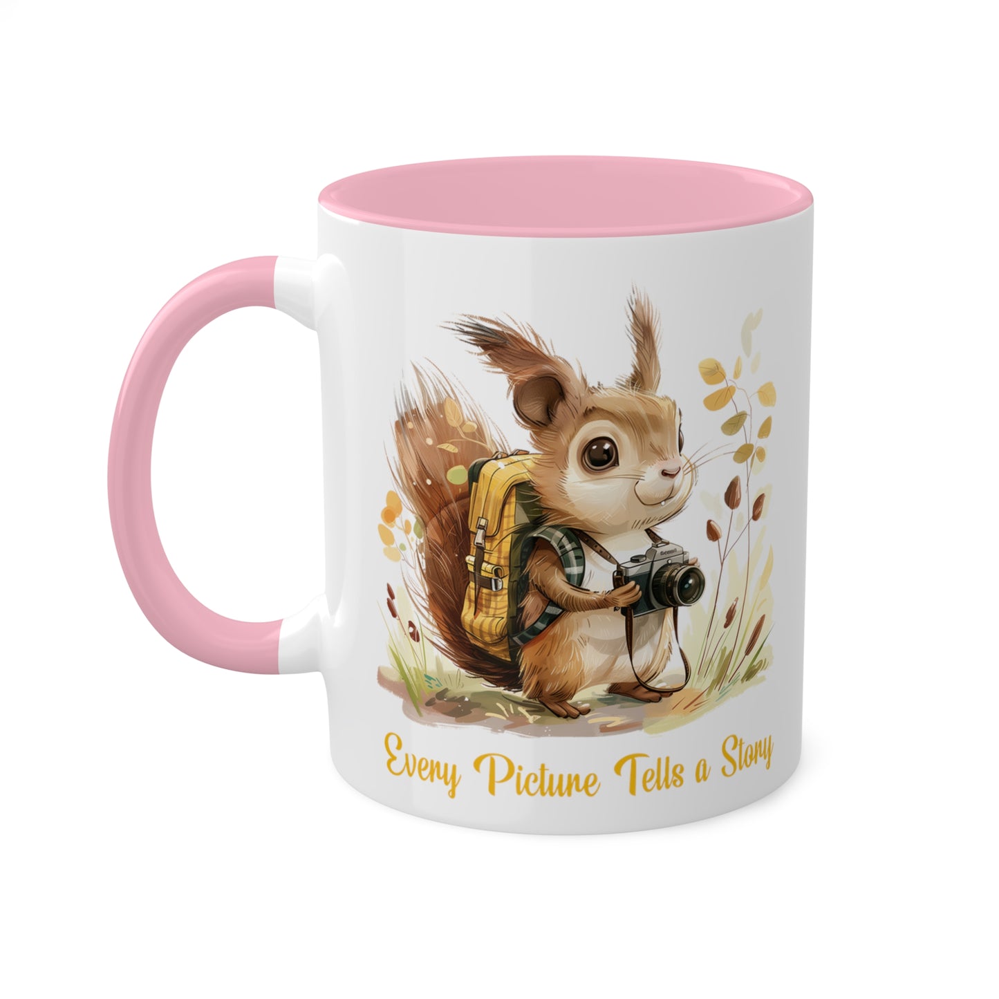 Squirrel Photographer Mug